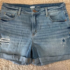 Old Navy Distressed Denim Shorts